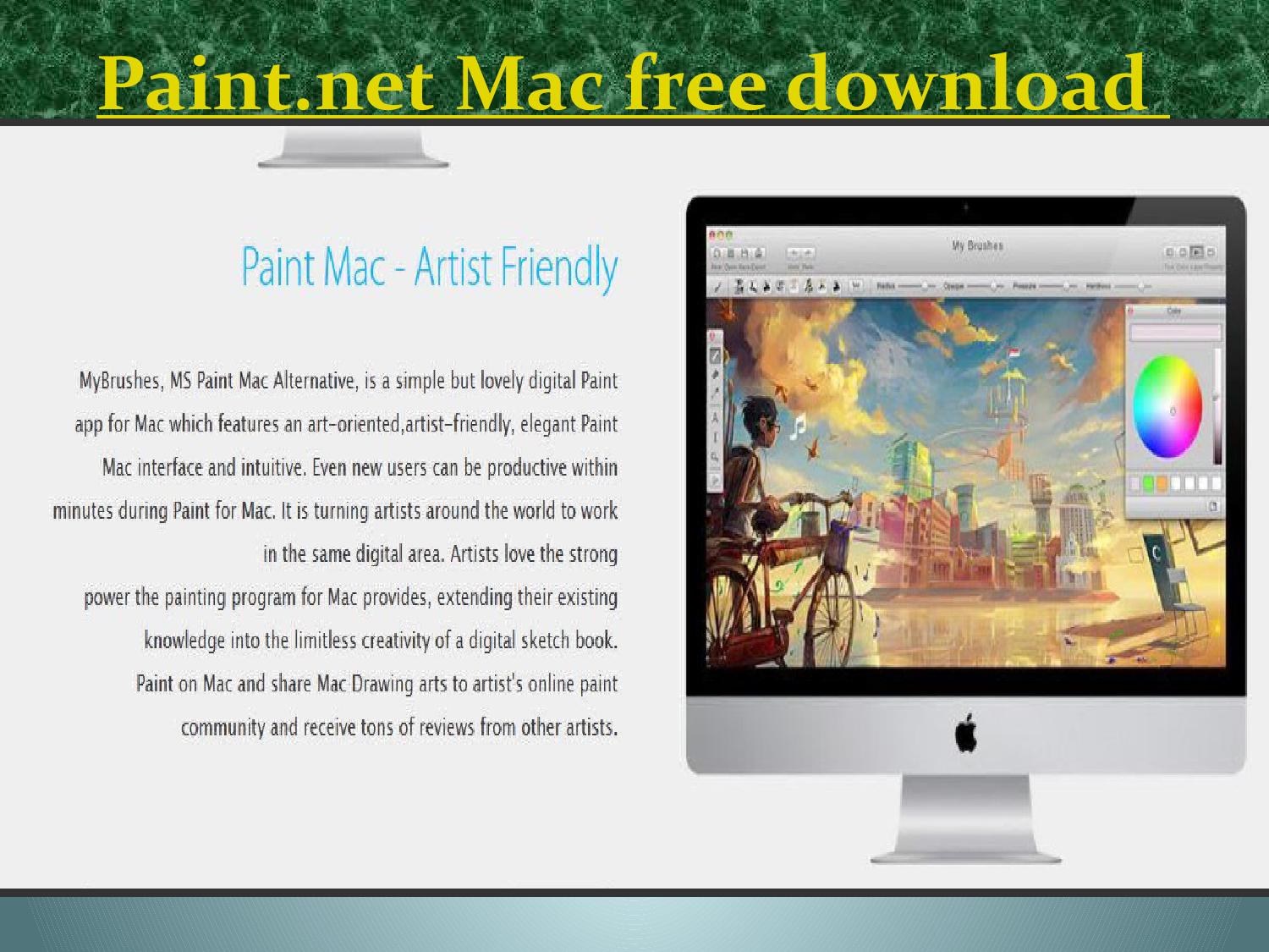 Download Paint For Mac
